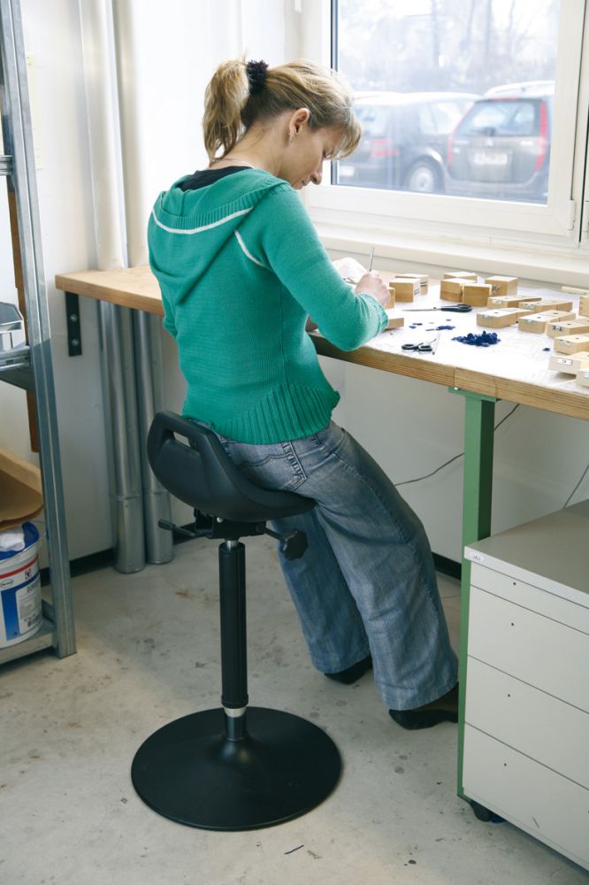 Produktbild Arbeitsstuhl Stehhilfe 2 anthrazit 9454-2000