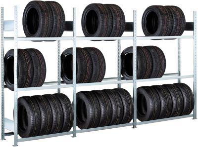 Produktbild SCHULTE Grundregal Reifen 2750 x 1500 x 400 mm bild 1