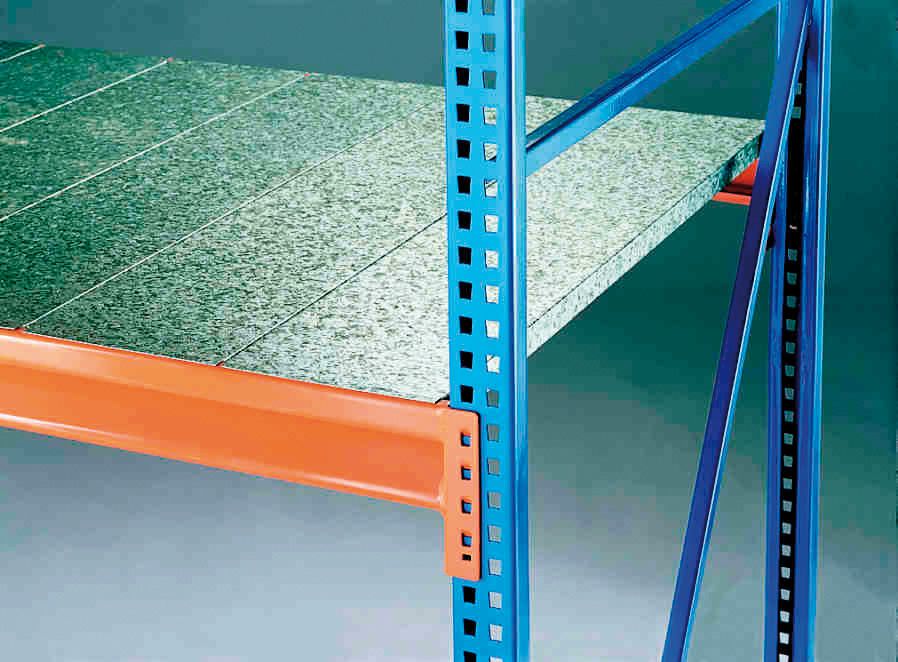 Produktbild SCHULTE Weitspannregal W100 GR 3000x2140x1000 mm Stahlb. bild 1