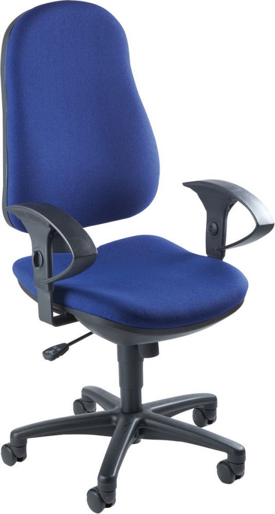 Produktbild Drehstuhl Support Synchro royalblau