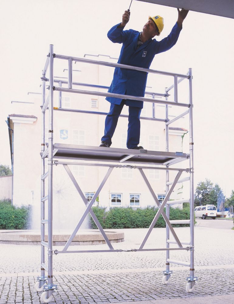 Produktbild Günzburger Klappgerüst 1,35x1,80 m Arbeitshöhe 3,8 m