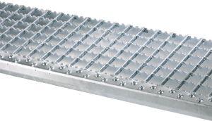 Produktbild ZARGES Podesttreppe einseitig 5 Stufen/Gitter bild 3