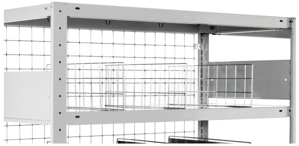 Produktbild Meta Trenngitter-freistehend 300x150 mm verz.FIX Regal bild 1