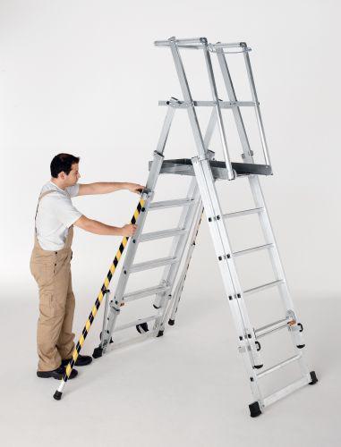 Produktbild ZARGES Plattformleiter ZAP 9 Sprossen bild 9