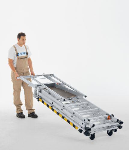 Produktbild ZARGES Plattformleiter ZAP 9 Sprossen bild 11