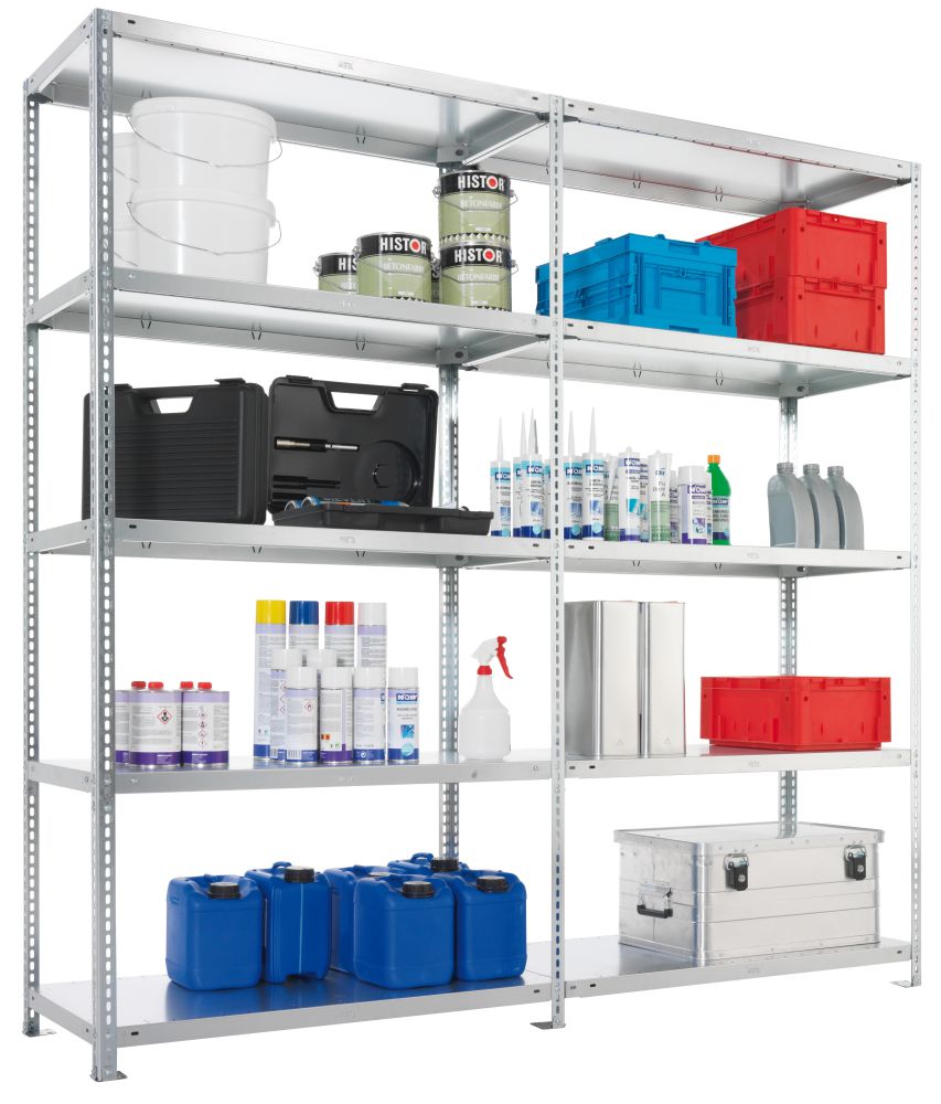 Produktbild Meta Schraubregal FIX80GF 2000x1000x400 mm vzk bild 1