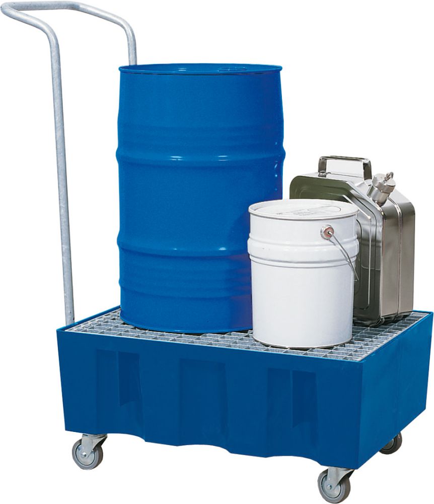 Produktbild Asecos Auffangwanne PE 60 l m. Rollen u. Giro