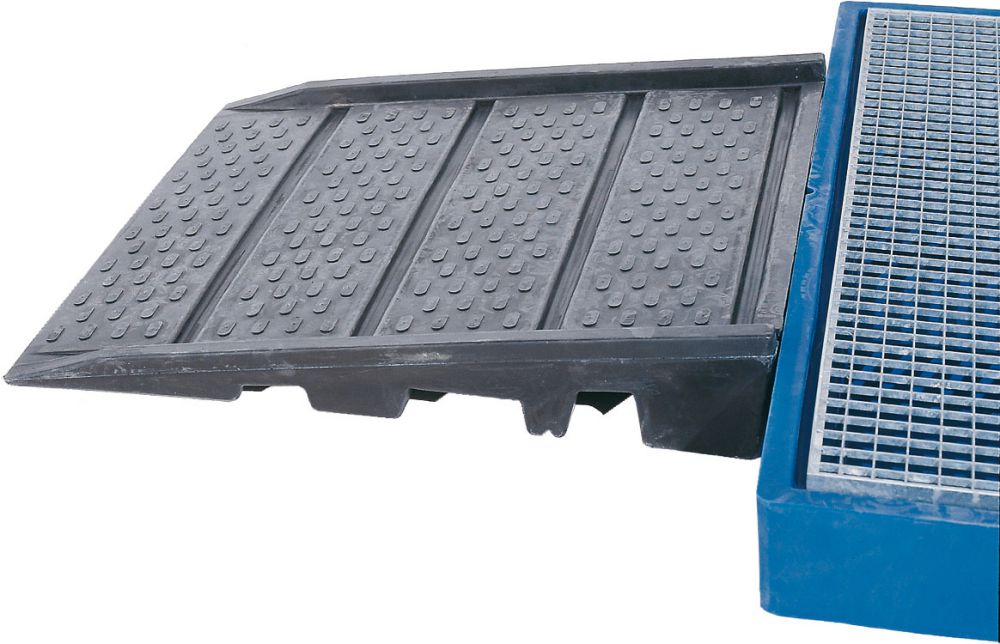 Produktbild Asecos Auffahrrampe aus PE 900 x 940 H 150