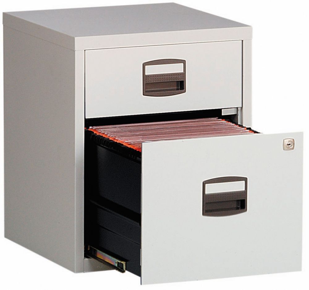 Produktbild Bisley HR Schrank auf Rollen 1 Schub, 1 HR schwarz