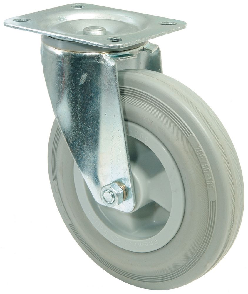 Produktbild BS Rollen Lenkr200 mm KUFelgeBlaugr.Reifen