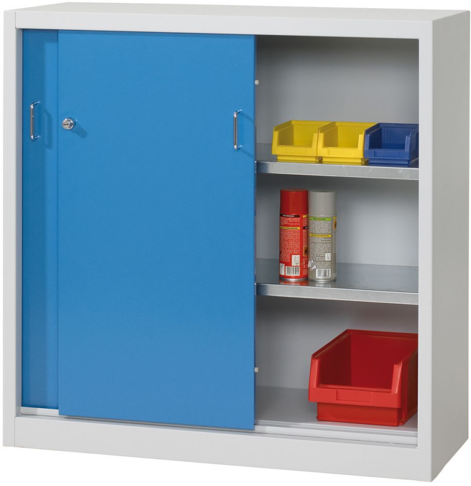 Produktbild Orgami Schiebetürschrank 1000x1000x600mm 7035/5010