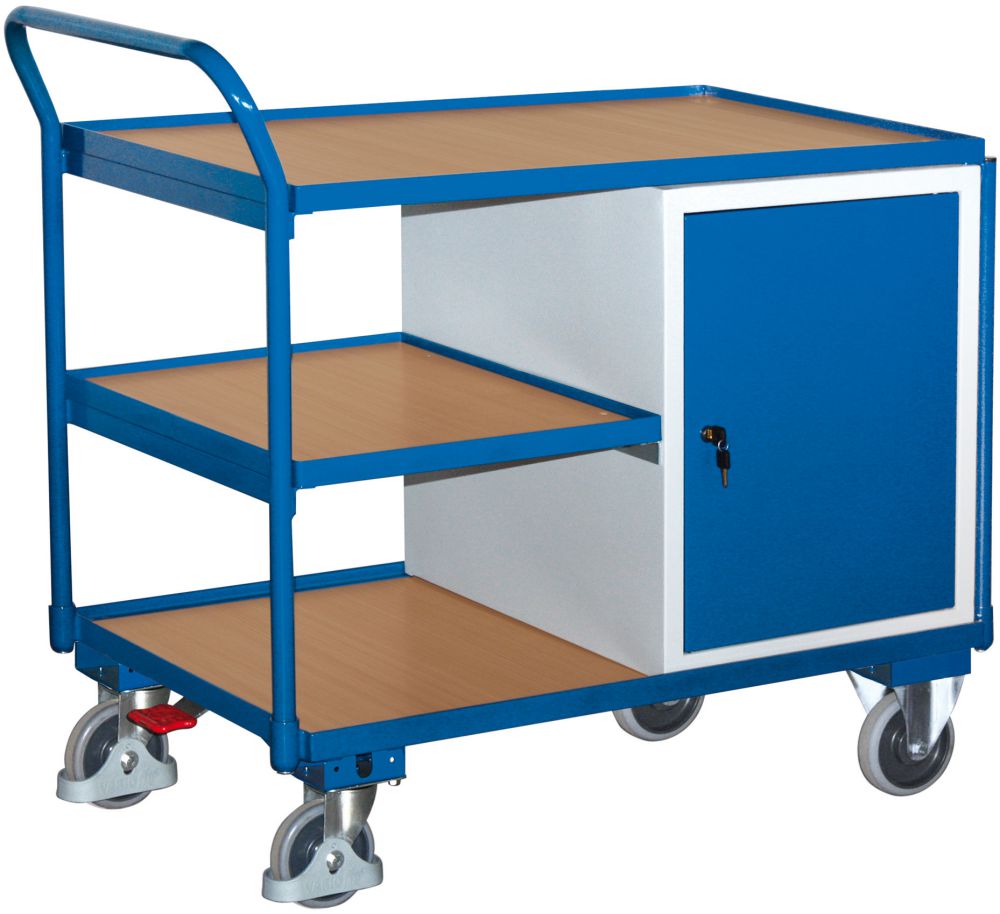 Produktbild Variofit Tischwagen 250 kg 1 Schrank 3 Ladeflächen