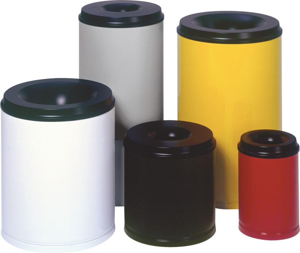 Produktbild Var Papierkorb 50 l rot selbstlöschend