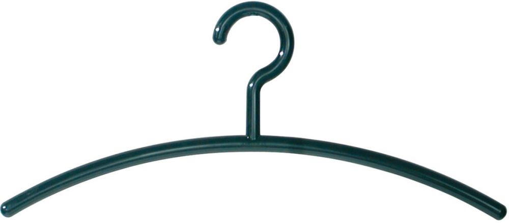 Produktbild Kerkmann Kleiderbügel Kunststoff schwarz 5er-Pack