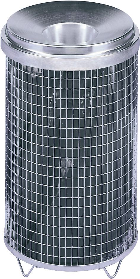 Produktbild Var Abfallsammler Drahtkorb 65 l Trichteraufsatz verz