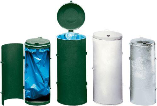 Produktbild Var Abfallsammler-Einfachtür 120 l grau H 900 mm bild 2