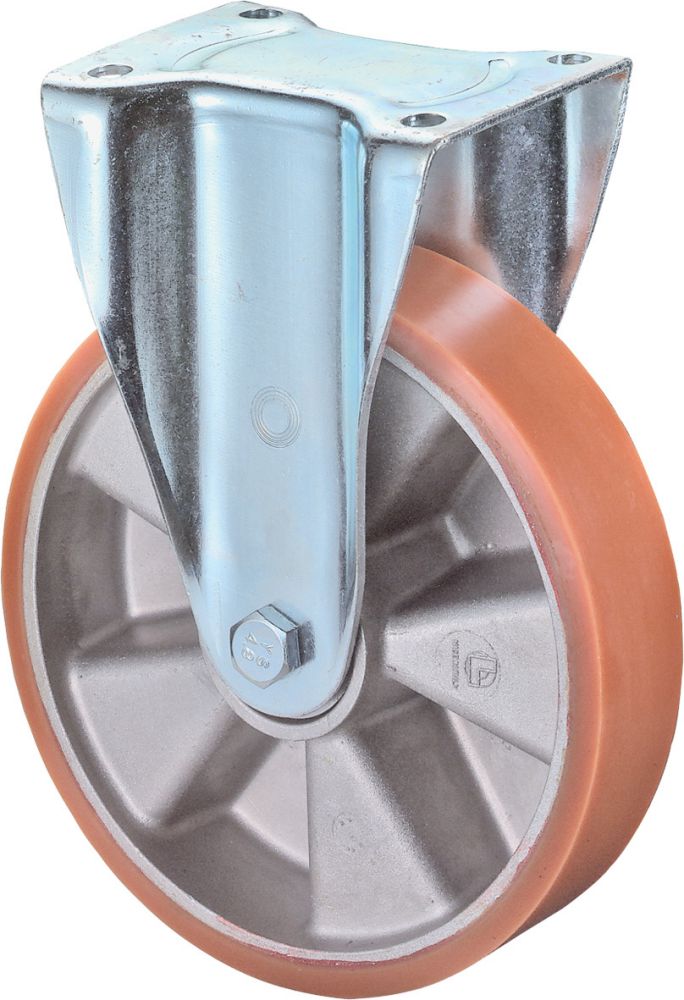 Produktbild BS Rollen Bockrolle 80mm LG.K schwer verz Alu-Felge