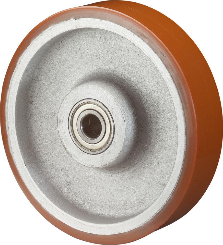 Produktbild BS Rollen Guß-Polyrad 100 breit 300 mm