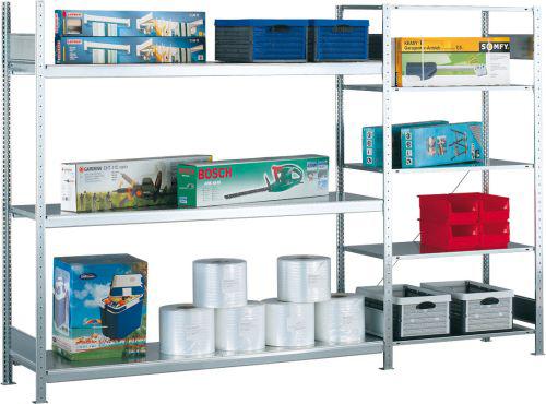 Produktbild SCHULTE Weitspannregal AR 3000x2500x600mm Spanplat. bild 2