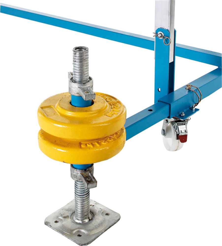 Produktbild ZARGES Ballastgewicht 10 kg für Fahrbalken