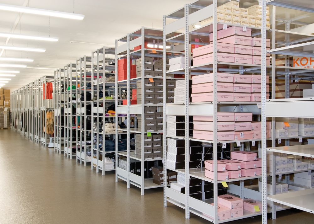 Produktbild SCHULTE Steckregal dop. AR 250 kg2000x1000x2x600mm RAL7035