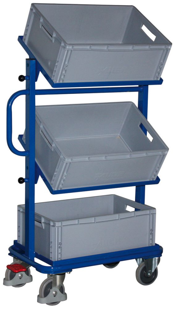 Produktbild Variofit Beistellwagen 200 kg mit Kästen neigbar