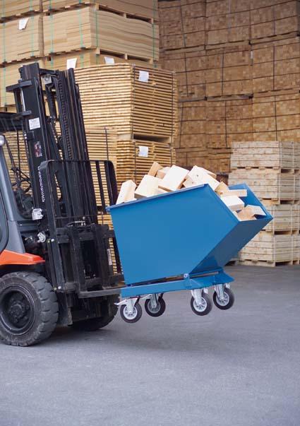 Produktbild FETRA Muldenkipper 500 kg 450 l mit Ablasshahn bild 7