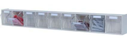 Produktbild Hünersdorff Klarsicht Elemntt 9 Sbl. PS glasklar, lichtgrau