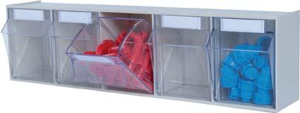 Produktbild Hünersdorff Klarsicht Element 5 Sbl. PS glasklar, lichtgrau