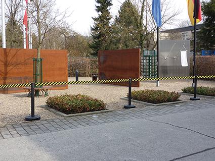 Produktbild Via Guide Kst.-Pfosten Outdoor r/s, Gurt L3700mm schwarz bild 3