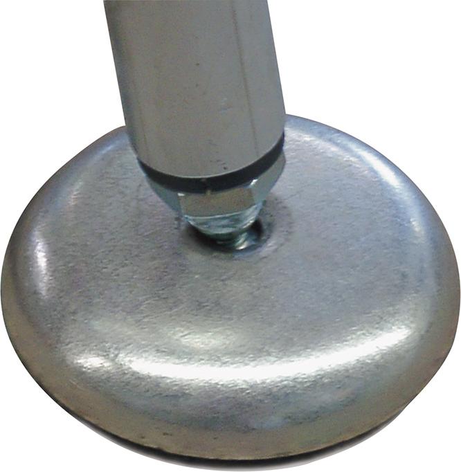 Produktbild Günzburger Fußplatten Satz mit 4 Stück