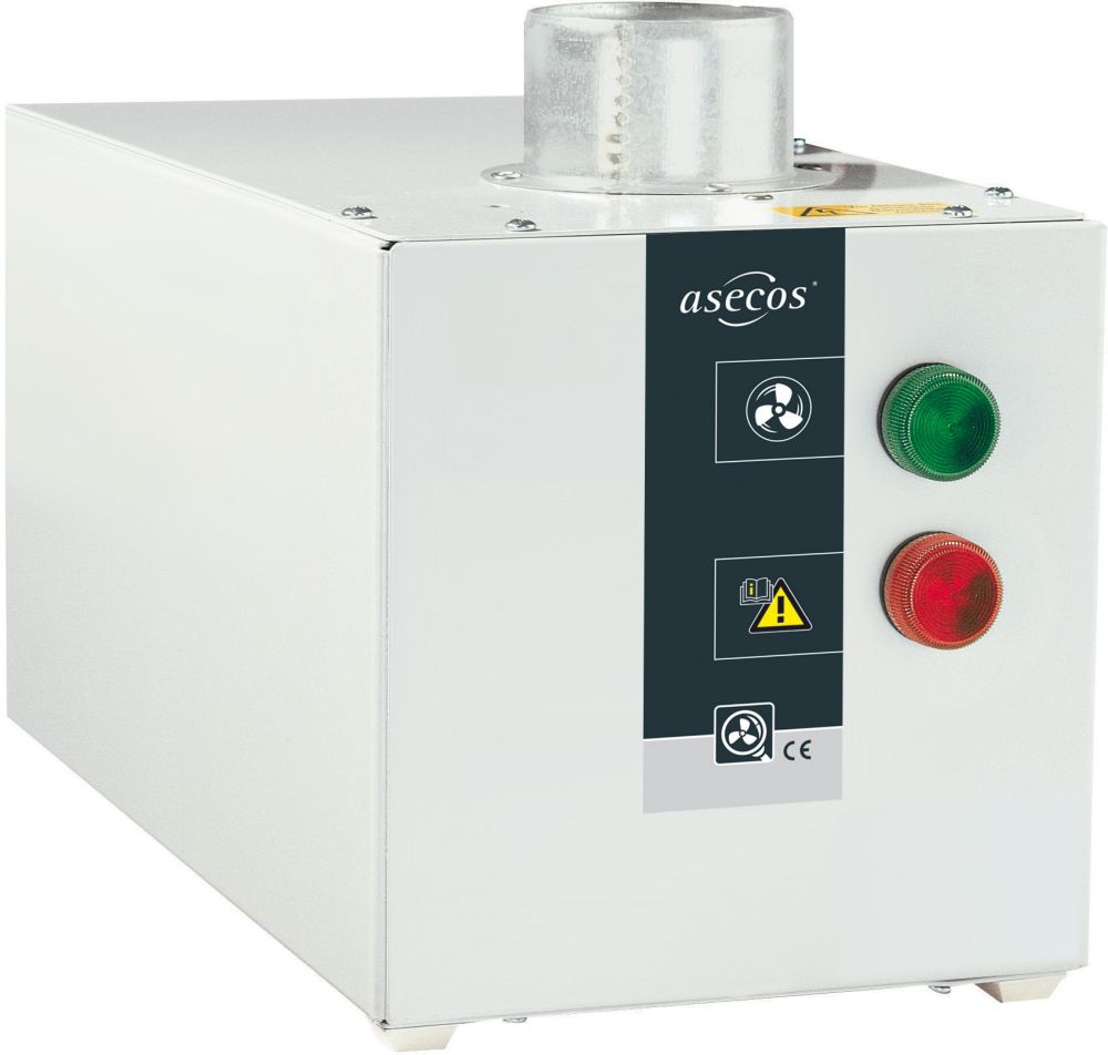 Produktbild Asecos Entlüftungsaufsatz mit Überwachung, Alarm