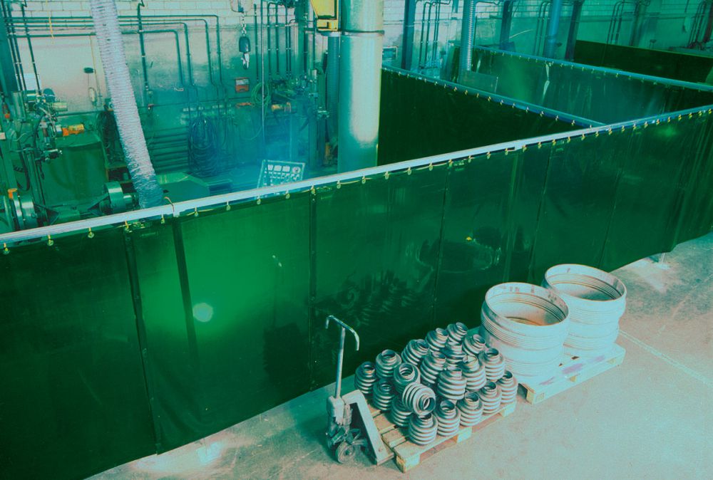 Produktbild TransTac Vorhang T40 matt o. Saum TransTac TTM-T40-200x180