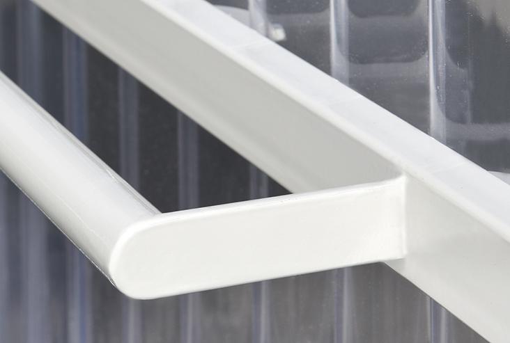 Produktbild Wsm Raucherraum Jena verzinkt Seitenwand Polycarbonat bild 2