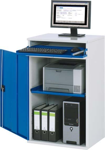 Produktbild RAU Computer-Schrank 650x520x1060 7035/5010