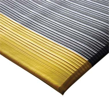 Produktbild Coba Anti-Ermüdungsmatte 1.2m x lfm., grau/gelb bild 3