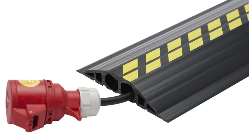 Produktbild Industriekabelbrücke Ku 200x1500 mm Schwarz/Gelb bild 2