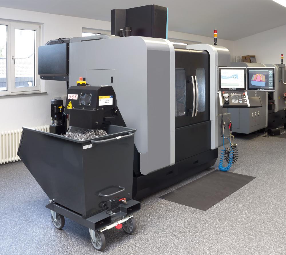 Produktbild FETRA Muldenkipper 450 Liter in grau bild 3