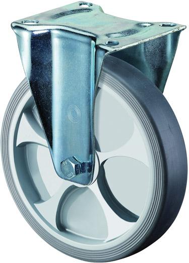 Produktbild Bockrolle Gummirad thermoplastisch 125mm