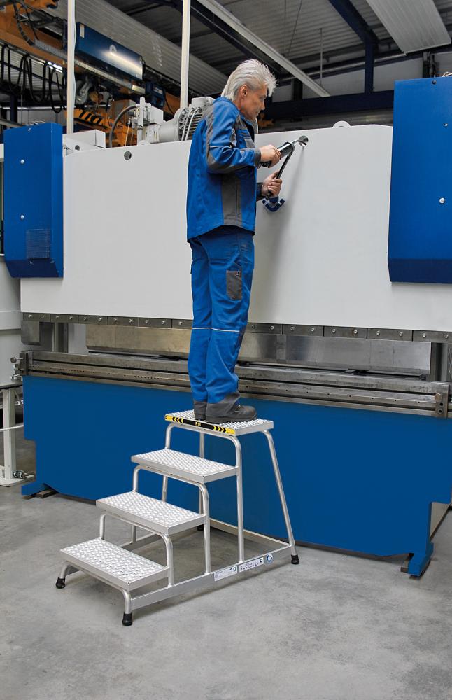 Produktbild Günzburger Aluminium Arbeitspodest R 13 starr 5 Stufen bild 3