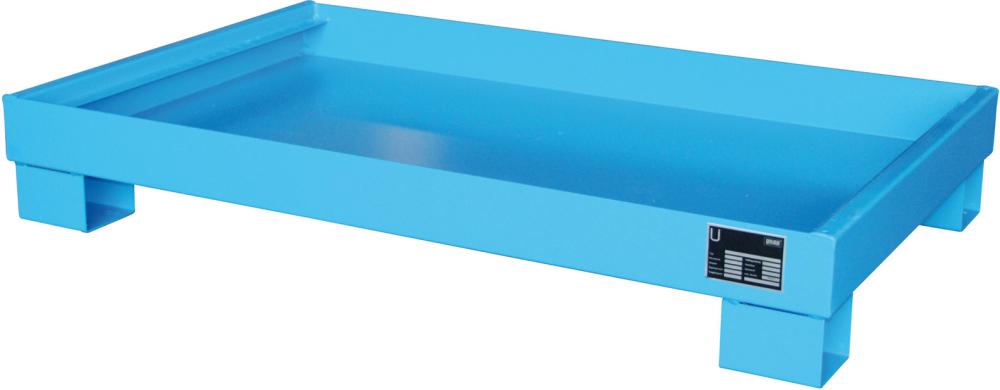 Produktbild Bauer Auffangwanne ohne Gitterrost 1300x800x205 lackiert RAL 2000 bild 2