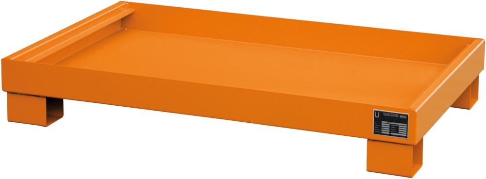 Produktbild Bauer Auffangwanne ohne Gitterrost 1300x800x205 lackiert RAL 2000