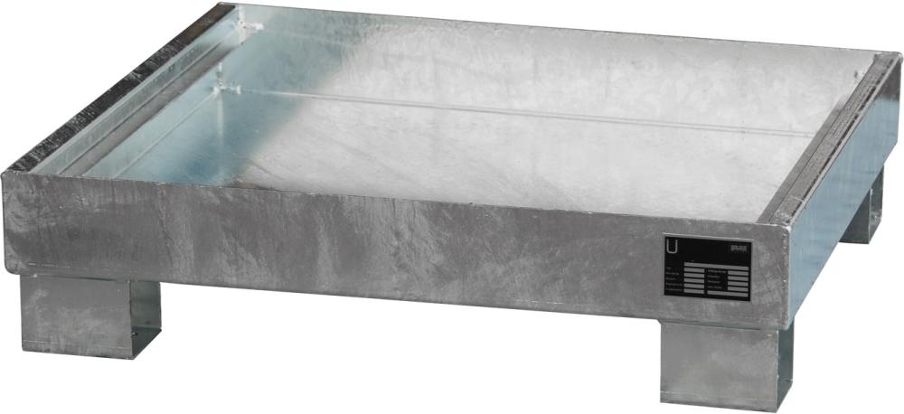 Produktbild Bauer Auffangwanne ohne Gitterrost 900x800x220 verzinkt
