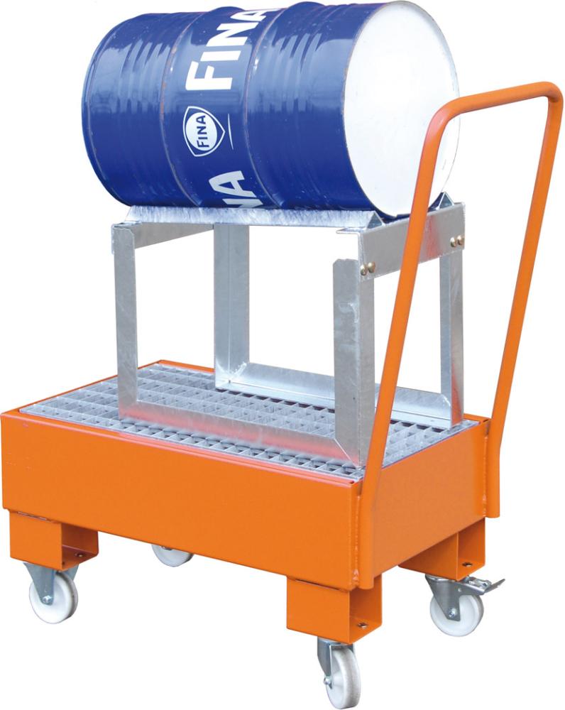 Produktbild Bauer Auffangwanne fahrbar FA 800x500x415 mm lackiert RAL 2000