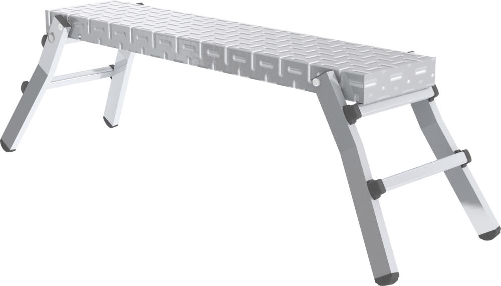 Produktbild Günzburger Alu Arbeitsdiele mit Klappfüßen