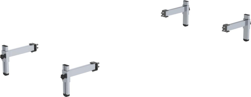 Produktbild Günzburger Teleskopausleger 1 Satz 4 Stück