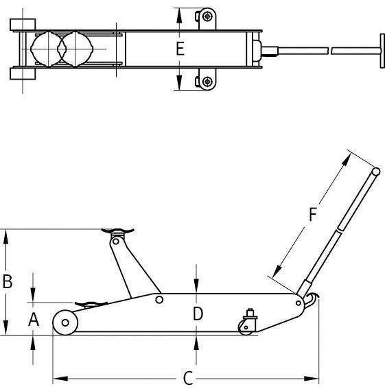Produktbild Rangierheber 10,0 t Hochheber bild 2