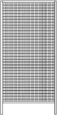 Produktbild TTS Wandelement 730x2000 mm RAL 1018