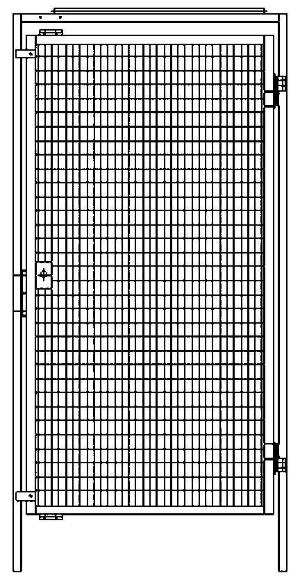 Produktbild TTS Türelement 980x2000 mm RAL 1018