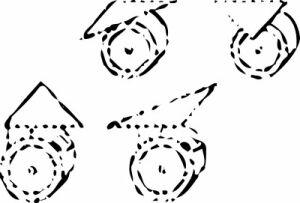 Produktbild Hammerbacher Doppelrollen bild 2